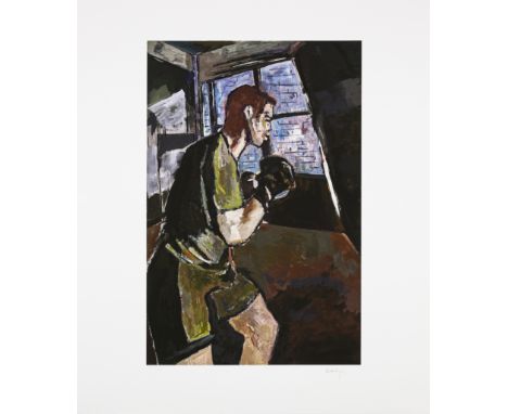 Bob Dylan, American b.1941-Boxing Gym, from The Brazil Series, 2015;giclée print on Hahnemühle 350gdm Museum Etching wove, si