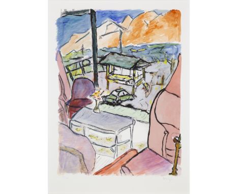 Bob Dylan,&nbsp;American b.1941-&nbsp;The Drawn Blank Series (Mexico; Truck; Man On A Bridge; Three Chairs), 2011;&nbsp;each 