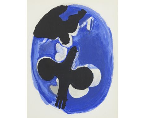 After Georges Braque,&nbsp;French 1882-1963,&nbsp;Oiseaux, 1955;&nbsp;lithograph in colours on wove,&nbsp;from Carnets Intime