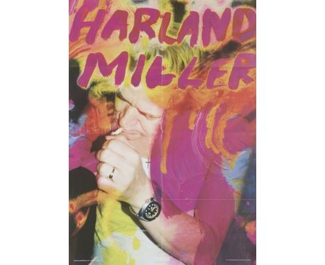 Harland Miller,  British b.1964-A Self Portrait;this work comes as a lithographic colour fold out poster as part of 'Plaster'