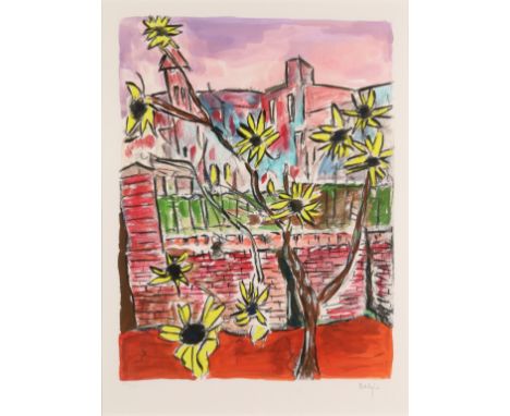 Bob Dylan, American b. 1941-Sunflowers, 2009;giclée print in colours on 350gsm Hahnemühle Museum Etching wove, signed and num