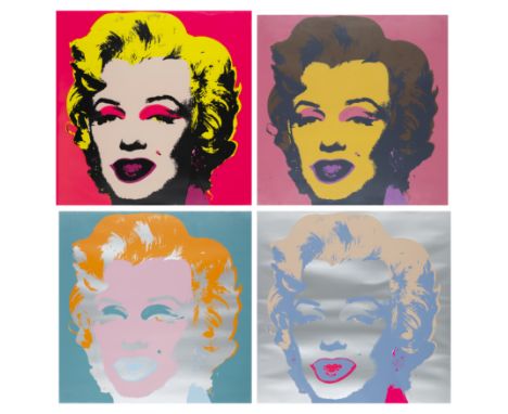 Sunday B Morning,  After Andy Warhol (American 1928-1987), Marilyn Monroe (Set of Four); set of four screenprints in colours 