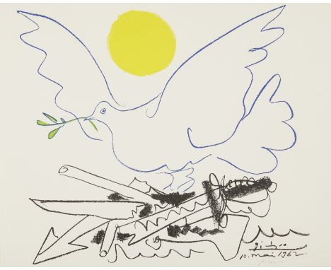 Amendment: Please note, this work is hand signed, but not numbered, as it is a proof outside the edition of 200.Pablo Picasso