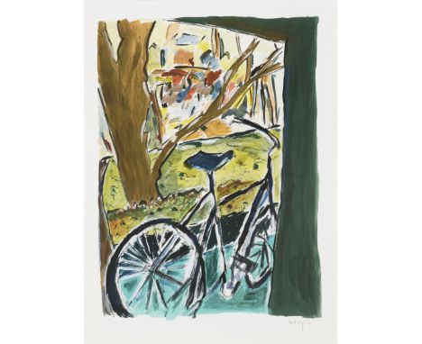 Bob Dylan,&nbsp;American b.1941-&nbsp;Bicycle, 2014;&nbsp;gicl&eacute;e in colours on Hahnem&uuml;hle 350gsm Museum Etching w