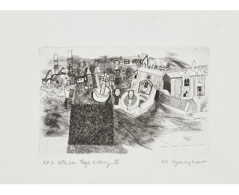 Bryan Ingham,&nbsp;British 1936-1997,&nbsp;Hayle Estuary III, 1976;&nbsp;etching on wove,&nbsp;signed, dated, titled and numb