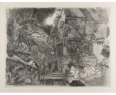 Bryan Ingham, British 1936-1997,&nbsp;Morning, 1978;&nbsp;soft and hard ground etching on Arches wove paper, signed, titled, 