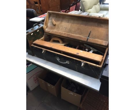WOODEN JOINERS TOOLBOX