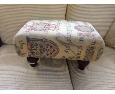 UPHOLSTERED STOOL