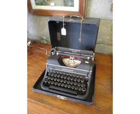Underwood Portable Typewriter