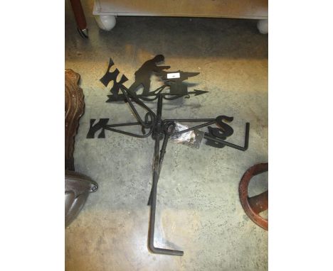 Light Blacksmith Weather Vane