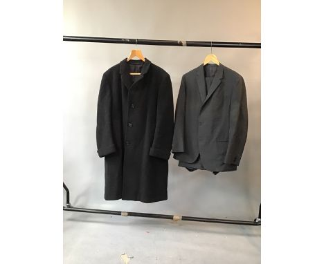 Crombie overcoat by Austin Reed with Vintage Mans suit