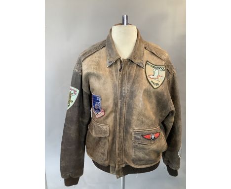 Vintage leather jacket 