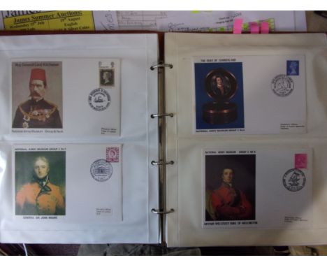 National Army Museum Series - An album of covers, nice clean lot (60+)