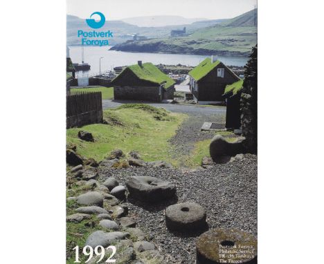 Faroe Island 1992 - Year Pack, u/m mint set