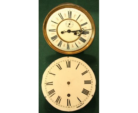 TWO CONTINENTAL CLOCK MOVEMENTS including a Vienna regulator (2).