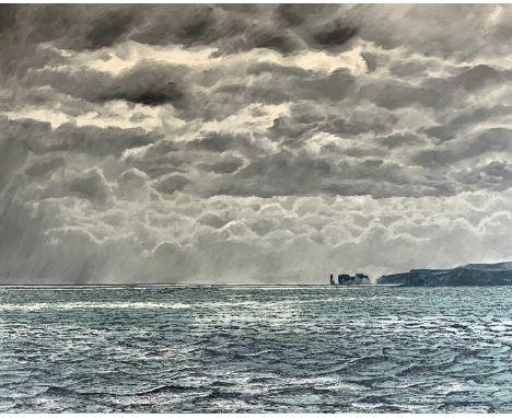 TONY CHANCE British 20th century, oil on canvas - extensive seascape titled 'After the Storm', signed and dated '07 lower rig