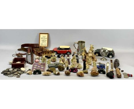 VARIETY OF MIXED COLLECTABLES including a Bulova Precisionist gent's wristwatch, a Stauer gent's wristwatch, a Bowie type she