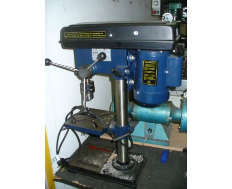 A Powercraft 1573 bench pillar drill.