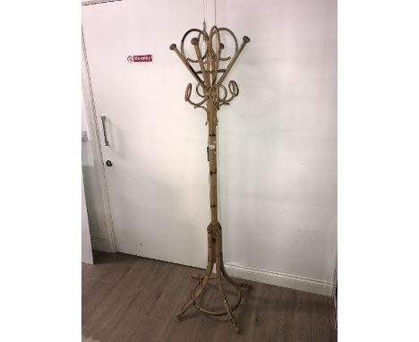 VINTAGE BAMBOO HAT & COAT STAND