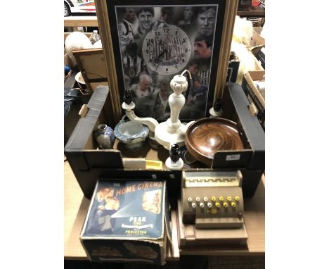 VINTAGE CASDON TOY TILL PEAK CINE PROJECTOR ETC