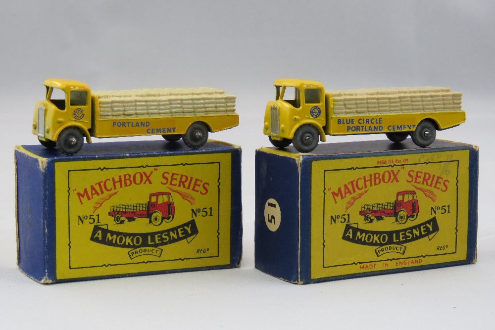 A Moko Lesney Matchbox Series Albion Chieftain Lorry No 51, complete ...