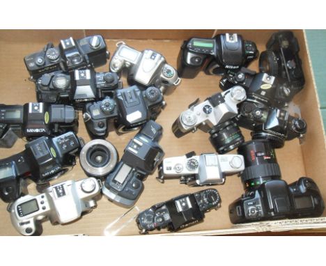 Collection of cameras and camera bodies