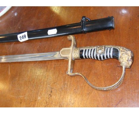 German officer's sword & scabbard (1889 pattern) maker Eickhorn of Solingen