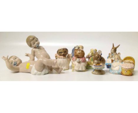 7 assorted Royal Albert & Beswick Beatrix Potter figures Condition report: see terms and conditions