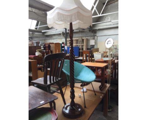A TWIST STANDARD LAMP