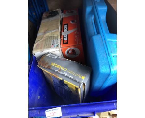 A BOX OF BOXED TOOLS ETC