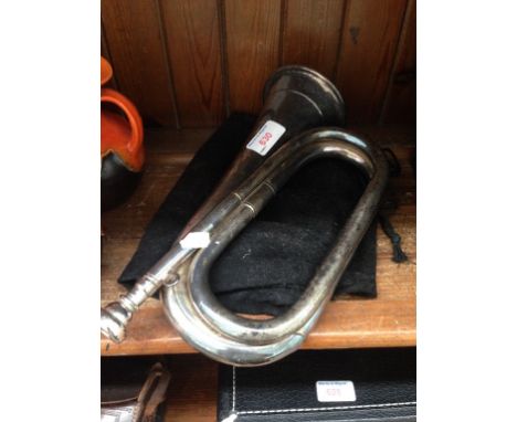 EPNS BUGLE WITH SOFT CASE