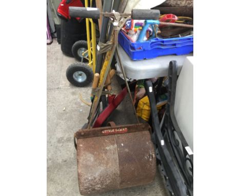 A GARDEN ROLLER