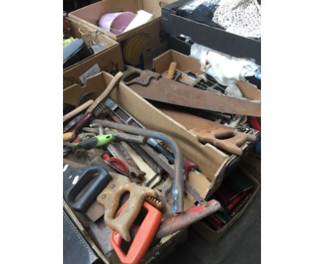 2 BOXES OF MIXED TOOLS
