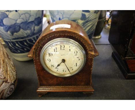 Mahogany mantle clock, French movement