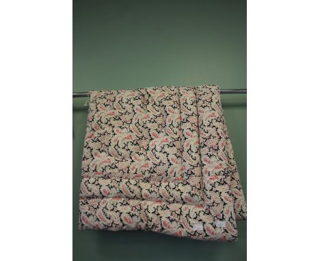 Vintage paisley and roses feather eiderdown