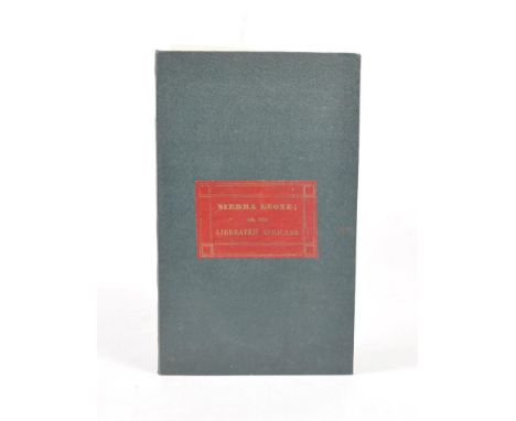 Church, Mary pseud. [Temple, Catherine] Sierra Leone or, the Liberated Africans, in a Series of Letters from a Young Lady to 