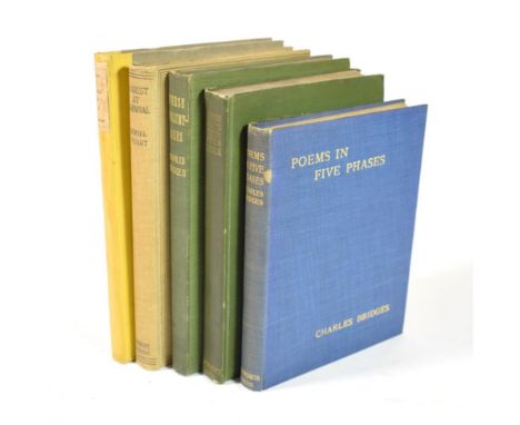 Bridges, Charles Poems in Five Phases, Simpkin, Marshall, 1914 and Verse Voluntaries, Simpkin, Marshall, 1912 with Stuart, Mu