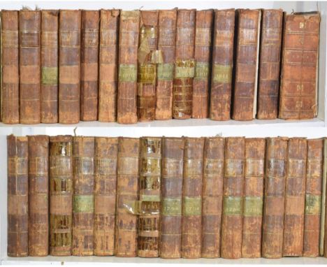 [Reed, Isaac et al] A broken run of The European Magazine and London Review 14, 17, 20-26, 28-30, 33-36, 41-44, 47, 51, 55-58