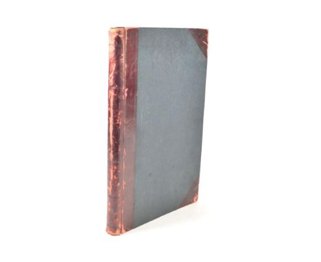 Shelford, William Diary of progress of works of the Hull, Barnsley, and West Riding Junction Railway, 1881-2. 4to, half leath