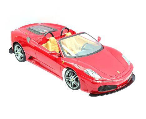Scale model of a Ferrari F430 Spider R/C New Bright Quality Toys scale 1:6, 65 cm long