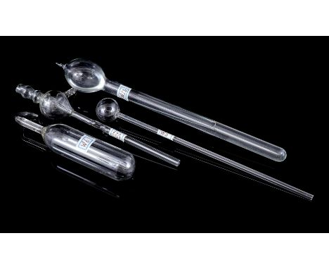 William Wollaston's Singing Water Hammer, Water Jet Pump, Weight Dilatometer, and thermometer pipe
