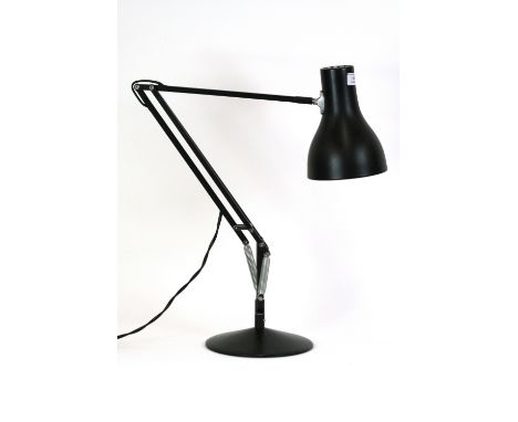 An angle poise lamp 