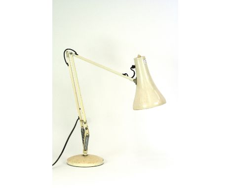 An angle poise lamp 