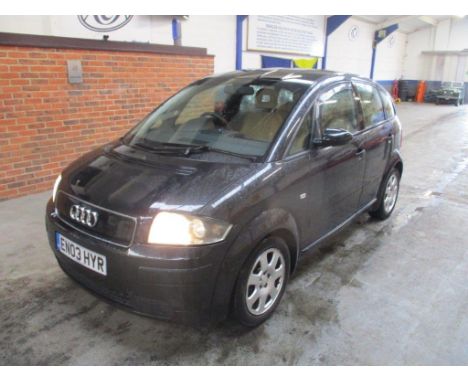 Make &amp; Model: Audi A2Date of Reg: EN03 HYRColour: Blackcc: 1390MoT: 23-09-2021Fuel Type: PETROLMileage: 113kTransmission: