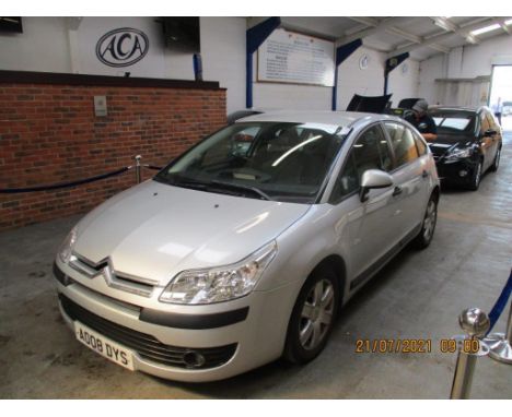 Make &amp; Model: Citroen C4 CoolDate of Reg: AO08 DYSColour: Silvercc: 1360MoT: 02-04-2022Fuel Type: PETROLMileage: 72kTrans