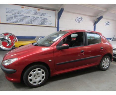 Make &amp; Model: Peugeot 206 UrbanDate of Reg: AO06 HJGColour: Redcc: 1360MoT: 13-04-2022Fuel Type: PETROLMileage: 55kTransm