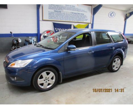 Make &amp; Model: Ford Focus Style 100Date of Reg: AY58 YCNColour: Bluecc: 1596MoT: 01-09-2021Fuel Type: PETROLMileage: 44kTr