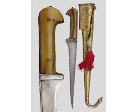 dating: circa 1900 provenance: Afghanistan, Straight, single-edged blade with 'T'-back, with raisers and decorations at the b