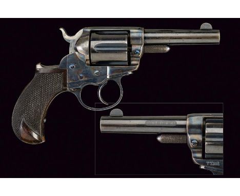dating: 1875-1890 provenance: USA, Round, rifled, 3-1/2', cal. 41 Colt barrel, marked on the side 'COLT D.A. 41', marking on 