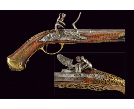 dating: 1739 provenance: Anghiari, Smooth, two-stage, 14 mm cal. barrel, first part is octagonal with two stamps inlaid in br